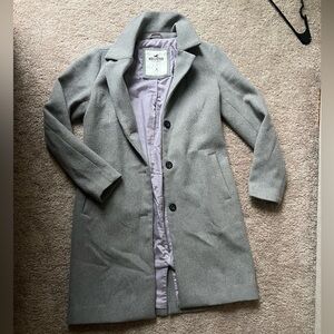Hollister Women's wool blend  peaCoat size medium
